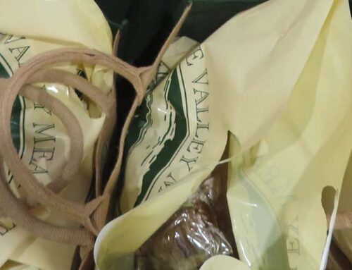 The Christmas hampers have arrived